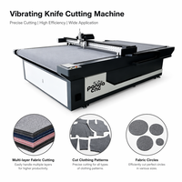 PANDA CNC Cortadora Plotter Automática de Cama Plana Digital para Fabricación de Cajas de Cartón, Bomba para Cajas de Cartón, Juntas de Tela y Cartón