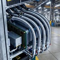 Tuyau métallique flexible sur mesure, fabrication directe d'usine, SS316 DN200 (8") PN10, raccord rapide pour pipeline chimique