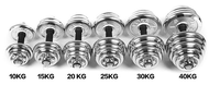 Poids libres Exercice de musculation Haltères réglables