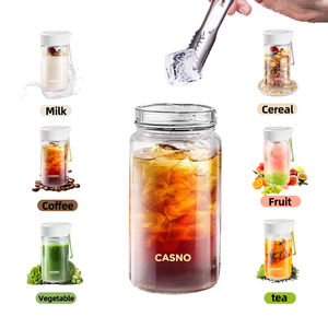 Botella de Vidrio de Borosilicato de Alta Calidad con Infusor de Té y Taza de Almacenamiento, Venta al por Mayor - Product Image 3