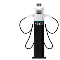 Chargeur de véhicules électriques RFID étanche 44 kW, utilisation commerciale, station de charge au sol, courant nominal 32 A, longueur de câble 5 m, neuf