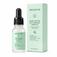 Ampolla Antiarrugas con Péptidos de Serpiente 15ml, Dipeptido, Matrixyl, Pentapéptido, Hexapéptido, Pro-Xylane, Retinol, Ácido Hialurónico, Niacinamida
