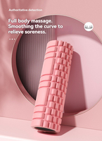 Rodillo de Espuma Eva con Púas Duradero para Masaje de Tejido Profundo, Yoga, Pilates y Ejercicio en Casa
