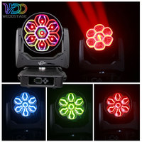 Luz de discoteca para bar IP65 7x60W Bee Eye Beam Wash Mini LED Moving Head RGBW 4 en 1 Control DMX512 10000 Lúmenes 8000K para fiestas de DJ