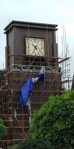 <span class=keywords><strong>Horloge</strong></span> à aiguilles géante de 4,3 m sans cercle avec numéros, pour espaces publics, jardins, lieux monumentaux et extérieurs, grande taille, DDP - Product Image 4