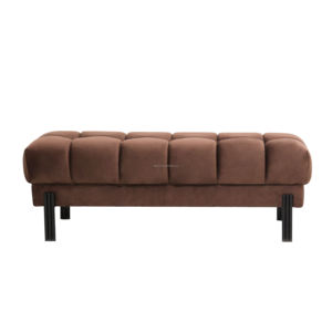 Europe Style Design Wohnzimmer möbel Lange Bank Schlafzimmer Moderner Samts toff Tufted Button Ottoman <span class=keywords><strong>Bench</strong></span> - Product Image 4
