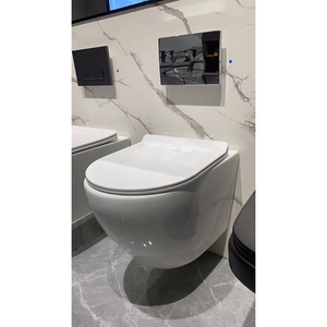 <span class=keywords><strong>WC</strong></span> <span class=keywords><strong>suspendu</strong></span> sans bride mural - Product Image 1