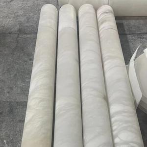 Candelabro personalizado de diseño de Villa para sala de estar, Vestíbulo de Hotel moderno, luces colgantes de mármol de lujo decorativas - Product Image 3