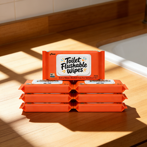 Toallitas Húmedas Biodegradables de Marca Personalizada con Toallitas Húmedas Resistentes de China, Desechables por el Inodoro, para Adultos/Bebés - Product Image 1