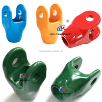 Pièces de filet d'escalade en aluminium, accessoires de corde de terrain de jeu, filet d'escalade, corde en forme de U, connecteur de tête, accessoire pour intérieur et extérieur