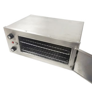 <span class=keywords><strong>Mini</strong></span> four grille-pain électrique pour camping-car, voiture et usage extérieur - Acier inoxydable, capacité de 25 L, multifonction, chauffe-plats, four à pizza/tarte aux œufs - Product Image 3