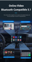 Autoradio Qualcomm 665 avec CarPlay et Android Auto sans fil, Android 14, BMW X3 Série E83 2004-2010, écran OLED, commandes vocales