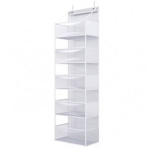 5-<b>shelf</b> Clear Window Pvc Pocket Wall Mount Hanging Over the Door Bag Storage Organizer - Product Image 2