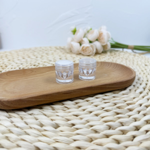Bocaux vides de couleur personnalisée bocaux cosmétiques en plastique avec couvercle pour beurre corporel bocaux à crème - Product Image 6