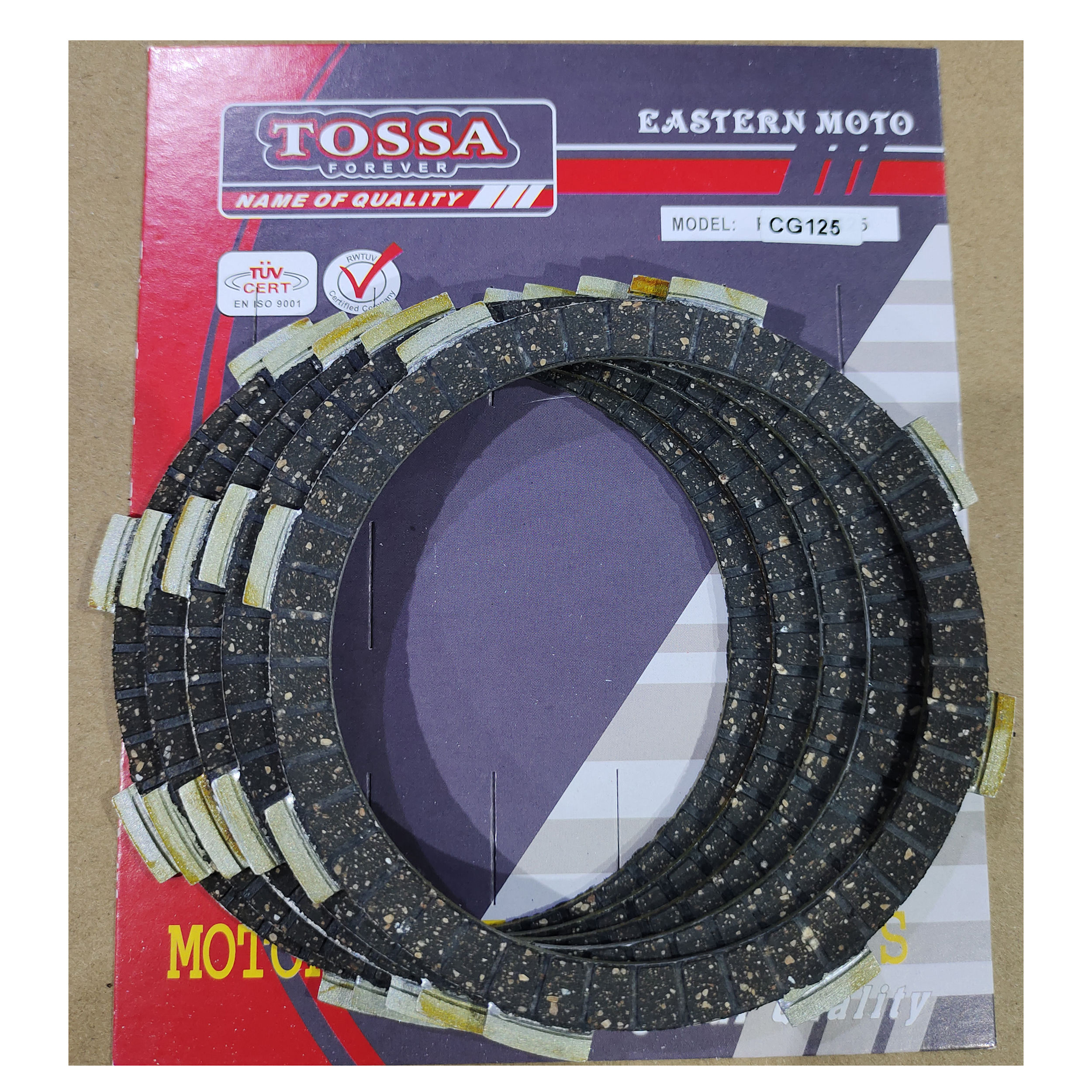 Motorcycle Clutch Plate Honda 125cc High-Quality Replacement