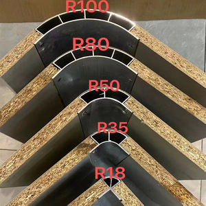 Staffa angolare di estrusione di alluminio parete angolo piastrelle di bordo profili piegatura/taglio/saldatura servizi inclusi - Product Image 6