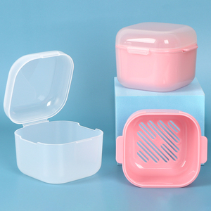 Estuche Cuadrado SUNSHING para Guardar Dentaduras Postizas, a Prueba de Fugas, para Viajes, Contenedor para Prótesis Dentales - Product Image 5