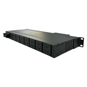 وحدة توزيع الطاقة EVSPOWER EVS16S-8P بـ 16 منفذ و48 فولت و8 مآخذ IP20 مع مفتاح SNMP لخزانة الشبكة - Product Image 2