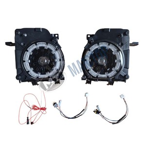 Headlights applicable to 2024 Toyota Land Cruiser LC76, LC78, and LC79 models (including <b>star</b>-shaped headlights) - Product Image 1