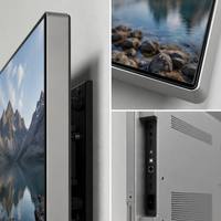 Pantalla Digital LCD IPS de 85 Pulgadas Personalizada, Montada en Pared, con Pantalla Táctil Infrarroja, 4K, para Publicidad, Alto Contraste
