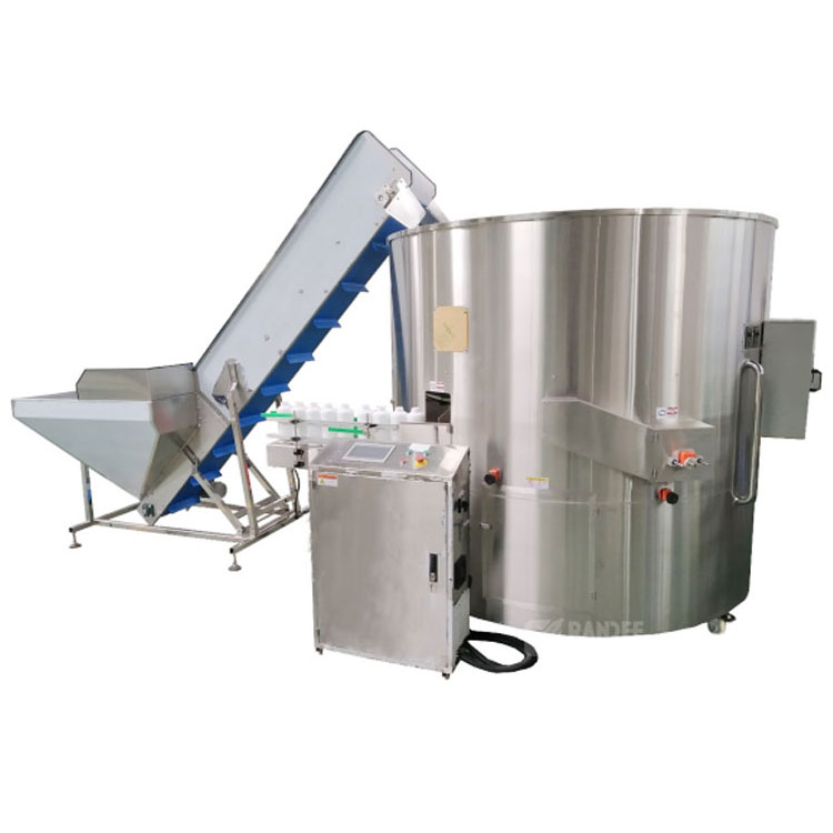 Fully automatic high speed engine oil pet round bottle sorting turntable 100ml 260 automatically unscrambler machine