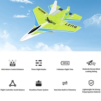 Avion RC à aile fixe RadioLink SU27 avec émetteur T8S, contrôleur de vol BYME-DB, avion d'entraînement pour débutants
