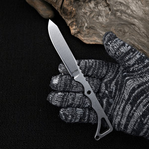 Couteau d'extérieur multifonctionnel avec lame intégrée, haute dureté, pour la survie en milieu sauvage, l'autodéfense, outil portable pour la maison et le camping - Product Image 3
