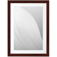 Cadre photo rectangulaire 5x7 en verre incassable, bord fin, collection Streamline, à poser ou à accrocher au mur, vente chaude