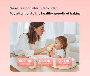 Moniteur intelligent pour bébé application mobile visualisation en temps réel <span class=keywords><strong>2</strong></span> millions de caméra HD pour bébé alimentation réveil jouer de la musique apaisante - Product Image 6