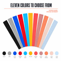 Bandeau de sport antidérapant personnalisé avec logo, en silicone, absorbant la transpiration, élastique, pour yoga et gym, vente en gros
