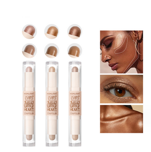Stick de Maquillaje Corporal 2 en 1 <span class=keywords><strong>USHAS</strong></span>, Iluminador y <span class=keywords><strong>Contorno</strong></span> Facial en Barra, Lápiz en Crema para Contornear, Iluminar y Sombrear - Product Image 2