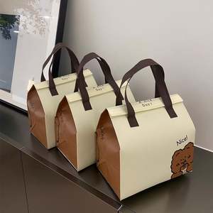 Sacs isothermes réutilisables en aluminium non tissé avec logo, pour la vente en gros - Product Image 5