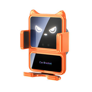 Nouveaux produits idées 2025 couleur Orange électrique détection intelligente 15W voiture <span class=keywords><strong>charge</strong></span> sans fil pour support de montage d'évent pour <span class=keywords><strong>iphone</strong></span> 17 - Product Image 1