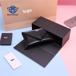 Teenyoun gafas suave Pu cuero bolsa gafas de sol regalo caso cuadrado diseñador regalo cajón caja embalaje <span class=keywords><strong>con</strong></span> marca <span class=keywords><strong>para</strong></span> gafas - Product Image 2