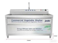 JEEKI Industriële Bellenwasmachine voor Fruit en Groenten met Ozon voor Commerciële Keukens