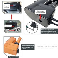 Cylindre d'actionneur linéaire électrique lourd linéaire 12v 24v électrique pour l'entrée de ventilation agricole