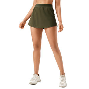 女式二合一高尔夫球裙高腰网球裙，用于泡菜，帕德尔，网球服和运动运动裙，用于网球服 - Product Image 4