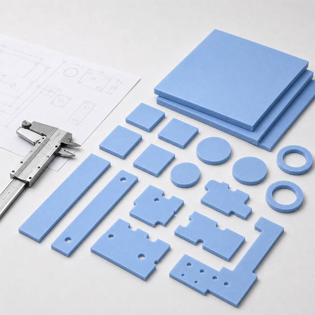 3M Rubber Silicone Heat Conduction Pad Single Sided Adhesive Backed Thermal Conductive Silica Gel Sheet Thermal Conductive Film