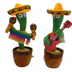TOYSRUNNER Juguete de Cactus Eléctrico Bailarín y Hablador con Certificación CE, con Canciones Temáticas de Fiesta y Diseño de Pantalones Jack Flower - Product Image 3