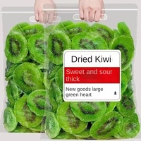 Hoogwaardige ISO-gecertificeerde gedroogde kiwi, zacht, zonder toegevoegde suiker, zoet geconserveerd fruit, 250g, 2-pack