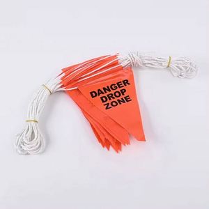 ธงไวนิลสีส้มสำหรับงานก่อสร้างจราจร พิมพ์โลโก้ตามสั่ง ขนาดตามต้องการ พร้อมเชือกสำหรับแขวน - Product Image 6