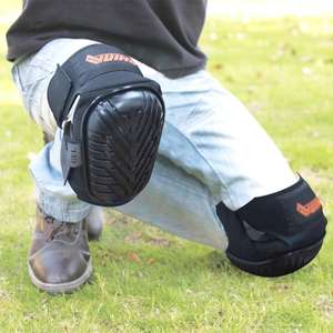 Genouillères de construction Protections de genou professionnelles robustes Protecteurs de genou à capuchon rigide en <span class=keywords><strong>gel</strong></span> pour électricien plombier - Product Image 2