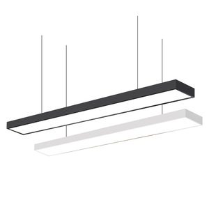 แถบไฟ LED แบบกันน้ำ กันฝุ่น กันกระแทก รุ่น Super Bright IP20 โครงเหล็ก สำหรับใช้งานเชิงพาณิชย์ในสำนักงาน ห้างสรรพสินค้า ห้องประชุม-HangKangCM โคมไฟทรงสี่เหลี่ยม - Product Image 5