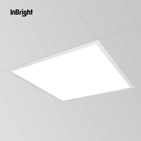 Plafonniers LED carrés de haute qualité, rétroéclairés, pour bureau, 60x60, 600x600, montage en surface, montage encastré au plafond