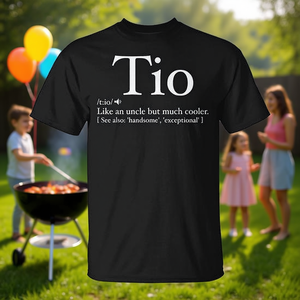 T-shirt Tio Definition pour oncle espagnol, cadeau pour la fête des pères - Product Image 3