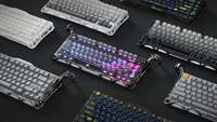 Clavier mécanique sans fil GravaStar Mercury K1 75% 2025, nouveau, original, design exosquelette en alliage d'aluminium pour les joueurs professionnels