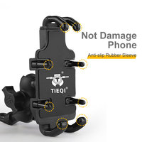 Support de téléphone pour moto ABS, support de vélo électrique avec support de rétroviseur