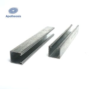 Prodotto del Produttore di Canali Strut P4000 Unistrut Zincati Elettricamente, <span class=keywords><strong>Canale</strong></span> Scanalato in Acciaio per Piegatura, Taglio, Punzonatura e Saldatura - Product Image 2