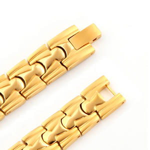 2025 18k सोना 304 स्टेनलेस स्टील पुरुषों के जैव ऊर्जा कंगन - Product Image 3