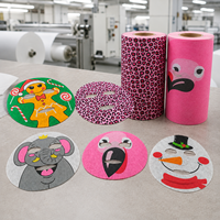 Mascarillas Faciales Personalizadas con Estampado Animal en Tela No Tejida con Formas Personalizadas para Marcas de Cuidado de la Piel, Suministro al por Mayor de Productos de Belleza